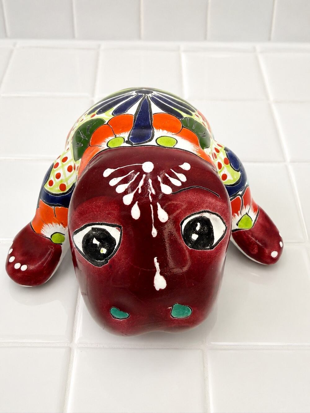 Talavera Mexican Folk Art Manatee